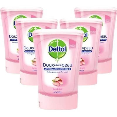 Lot De 10 Recharges Savon Dettol No Touch Aloe 250 Ml - Neuf, Référence 3025661-10
