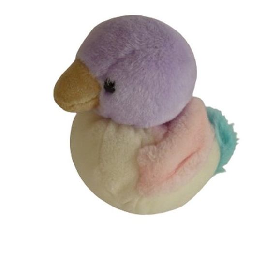 Peluche Edouard le canard polyester 15x16 cm