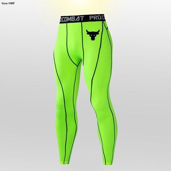Iiniim Legging De Sport Homme Avec Poche Collant De Course Running - 7