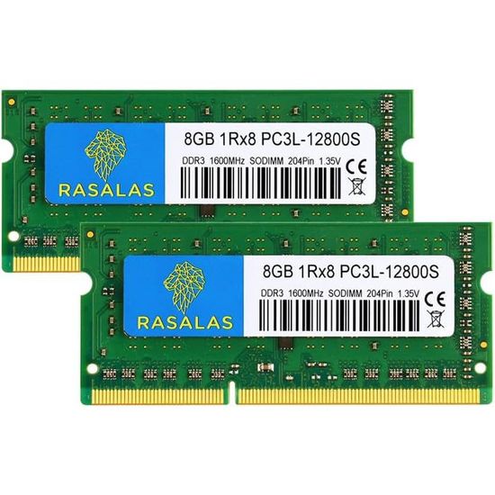 A-Tech 16GB Kit (2x8GB) RAM for ASUS VivoPC M32CD DDR3L | DDR3 1600MHz PC3-12800 DIMM 1.35V Non-ECC UDIMM Memory Upgrade