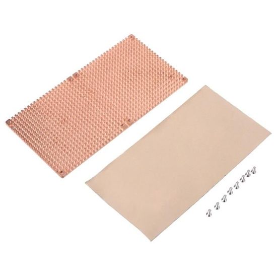 Annadue Refroidisseur De Mémoire RAM, Revêtement En Graphène Cuivre Dissipateur De Chaleur Pour Ordinateur Portable RAM DDR5 DDR4 Mémoire, Adapté Pour M.2 Slot