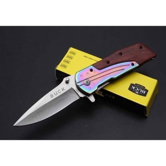 Couteau pliant pour camping, chasse et EDC - Test et Avis