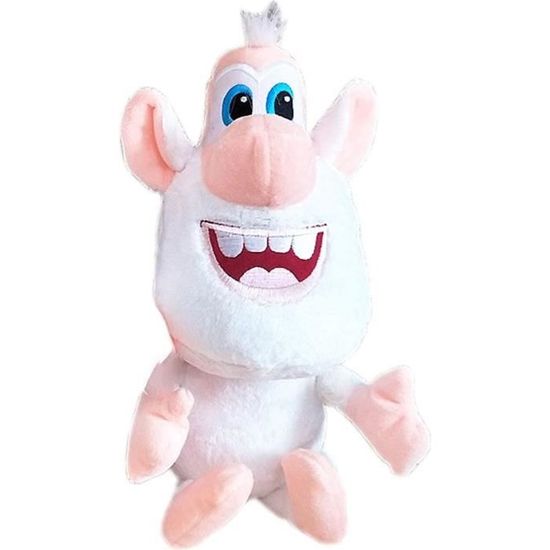 Jouet en peluche Booba Buba Cochon Cooper Blanc 25 CM