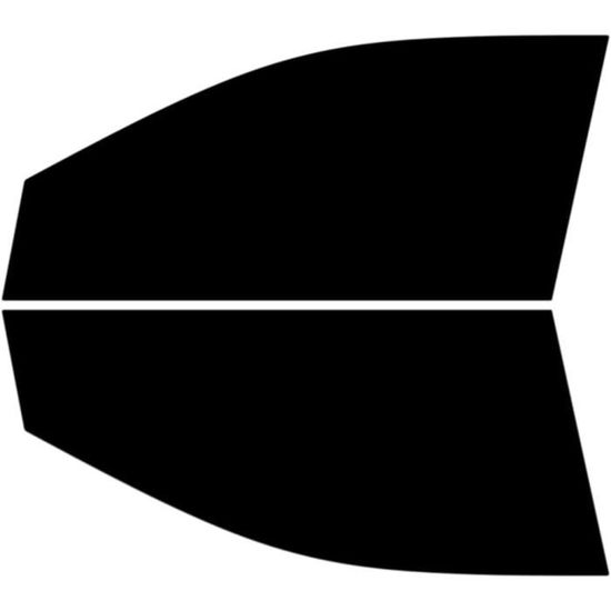 Film Solaire Teinté Noir 5% Pour VW Golf V 5-Portes (2003-2007) - Anti-UV Et Anti-Éblouissement