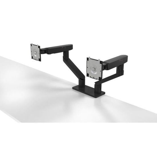 DELL Dual Monitor Arm - MDA20 - Kit de montage pour 2 écrans LCD (bras réglable) - Noir