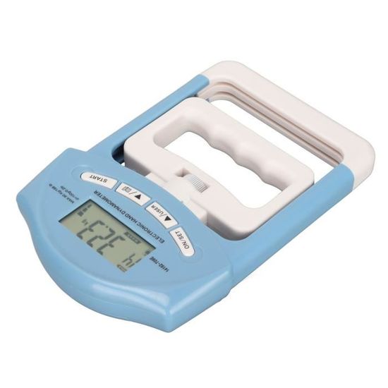 Dynamomètre Digital à Poignée - Compteur De Force De Préhension 300Lb - Écran LCD - Pour Sport, Rééducation Et Fitness - 10
