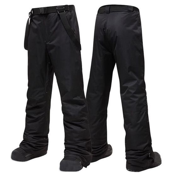 Pantalon Pantalons À Bretelles De Snowboard Isolés Imperméables Hommes Ski Bluerened21039