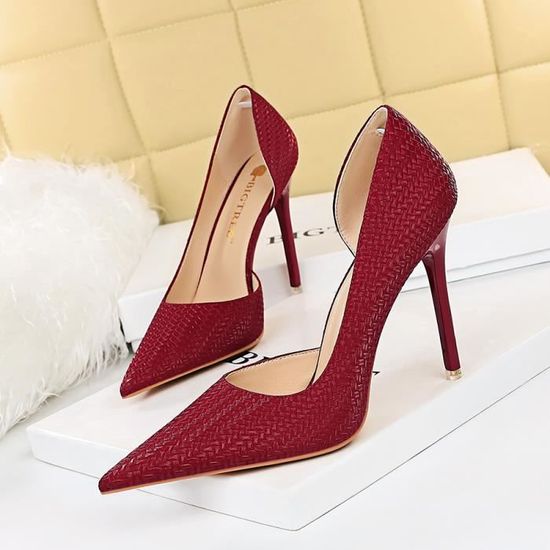 Talon tres sales haut femme