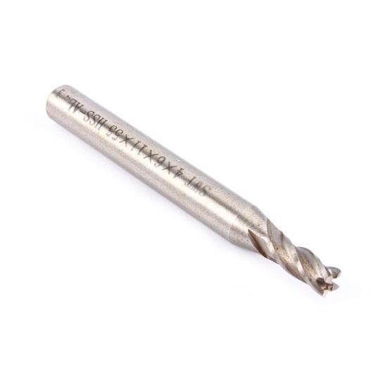 Fraise En Carbure CNC Extra-Longue - 3 Mm, 4 Cannelures, Tige De 100 Mm Pour Usinage De Précision - 10