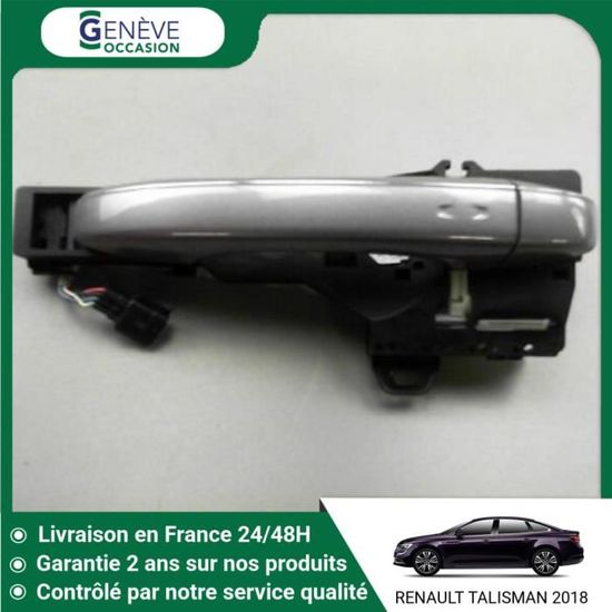 Poignée De Porte Extérieure Pour Renault Austral 2022-2023 - Housse Carbone Look Sans Perçage - Protection Et Style Facile à Poser