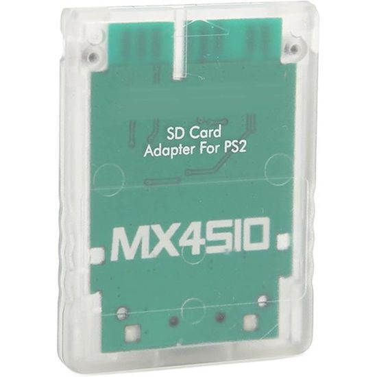 Adaptateur De Lecteur De Carte Ps2 Mx4Sio Sio2Sd, Adaptateur De Carte