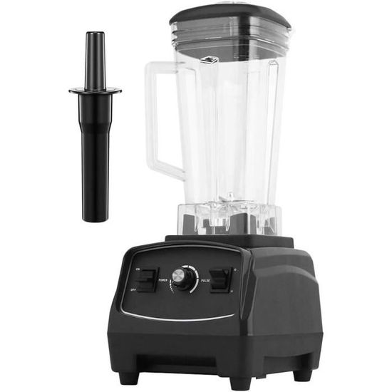 Blender électrique Koobex 2L – 200W, 4 Lames, Noir, Avec Bouteilles Incluses
