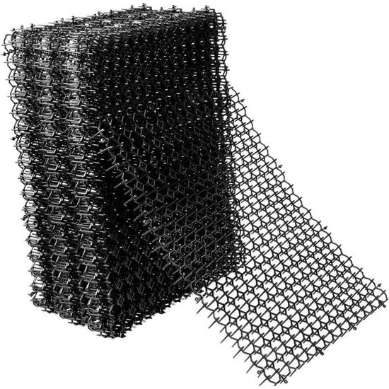 Grille Anti-chats 3m X 40cm - Picots Plastique 4cm - Protection Jardin Extérieur - Repousse Chats Et Chiens