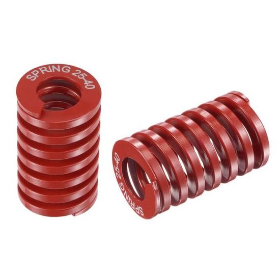 2 Ressorts De Matrice Pour Imprimante 3D – 20 Mm Diamètre Extérieur, 40 Mm Longueur – Charge Lourde, Couleur Verte