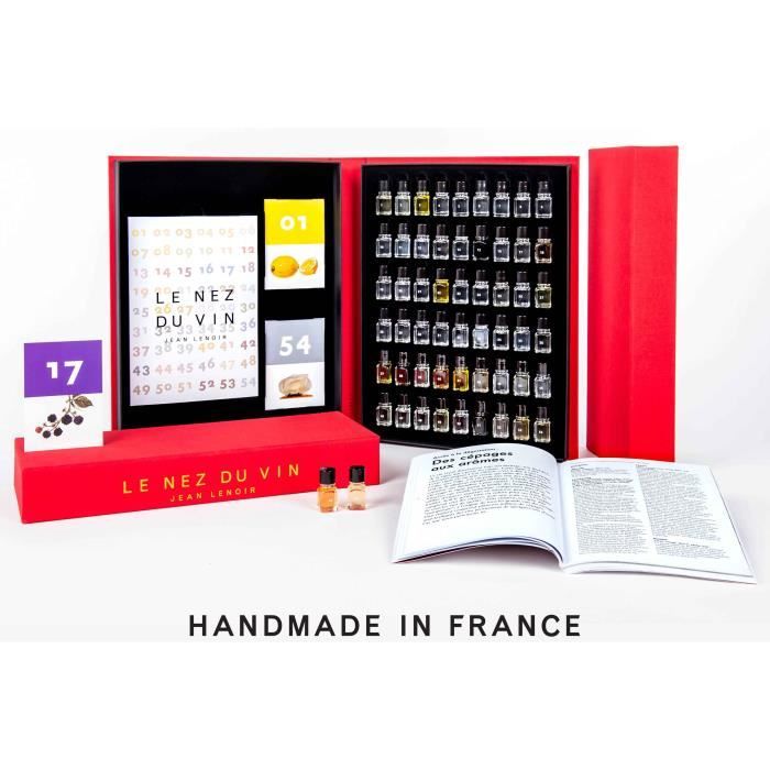 Le Nez du Vin coffret 54 arômes collection complète