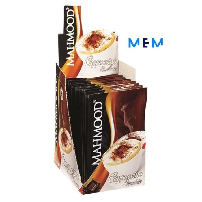 Pack boisson instantanée pour -CAPPUCCINO Chocolat- x 12 sachets
