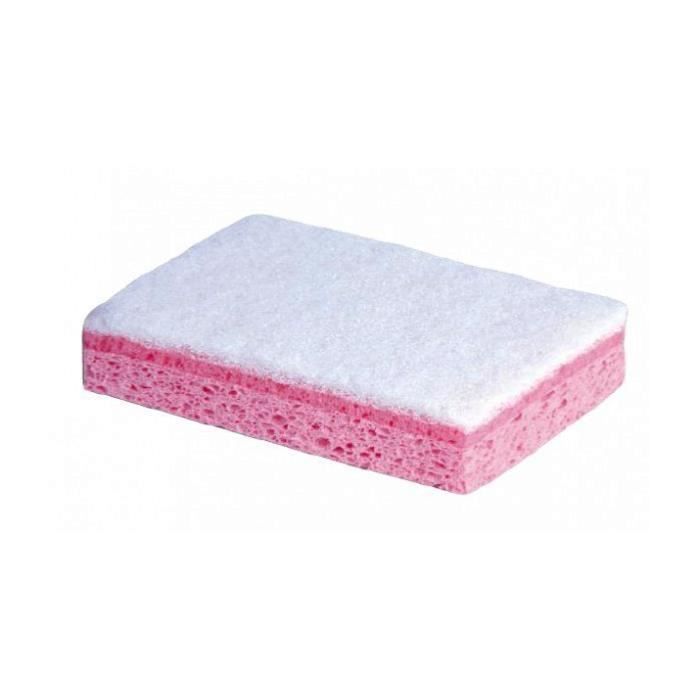 Eponge sanitaire rose (10 unités)