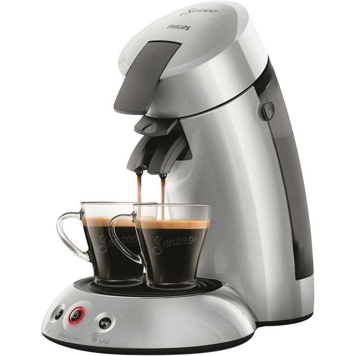 CAFETIERE Philips HD655651 Machine agrave Cafeacute agrave Dosettes Senseo Original 25 Argent 0 75 Litre74