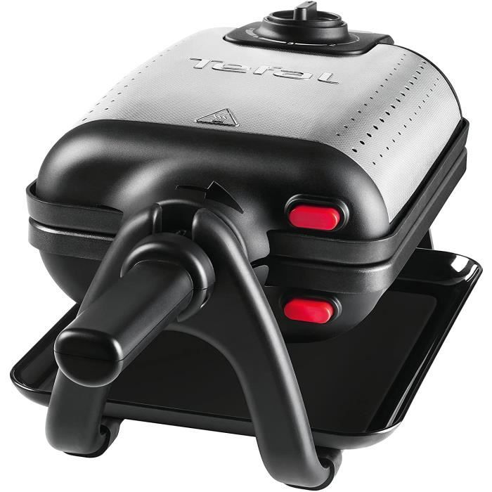 Tefal WM756D12 Gaufrier King Size Semi-Professionnel avec Poignée de Retournement