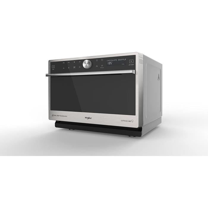 MICRO ONDES Whirlpool MWP 3391 SX Comptoir Micro-onde combiné 33L 1000W Noir, Gris - Micro-ondes (Comptoir, Micro-onde 81