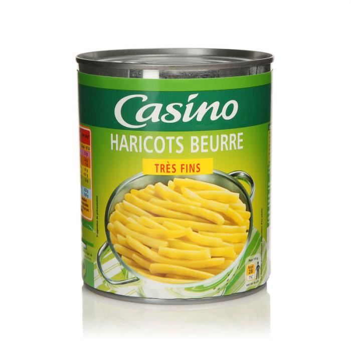 Harricots beurre - Très fins - 440g