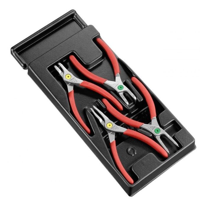 Modules 4 pinces fermantes / ouvrantes pour Circlips® becs droits et coudés Facom MOD.PCPB
