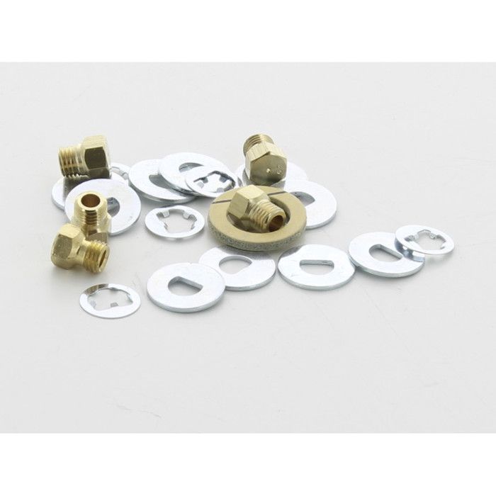 Kit injecteurs gaz butane 36050845 pour Cuisinière AMICA, CURTISS, ESSENTIEL B, FAR