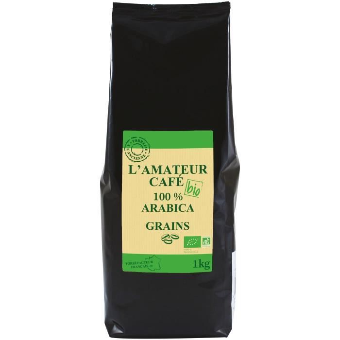 MAISON TAILLEFER Café en grains Pérou Amateur Bio - 1 kg