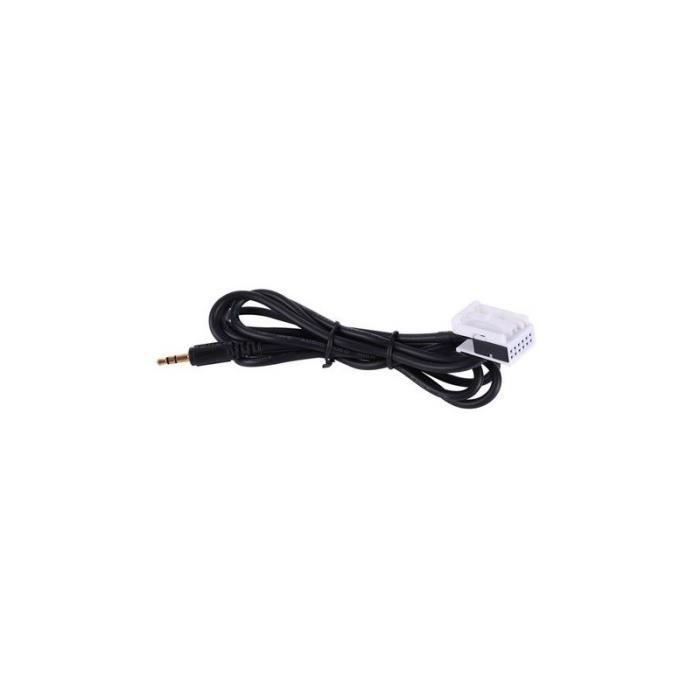 Cable JACK Auxiliaire MP3 pour autoradios d'origine Volkswagen MFD3 et RNS-510 Skyexpert
