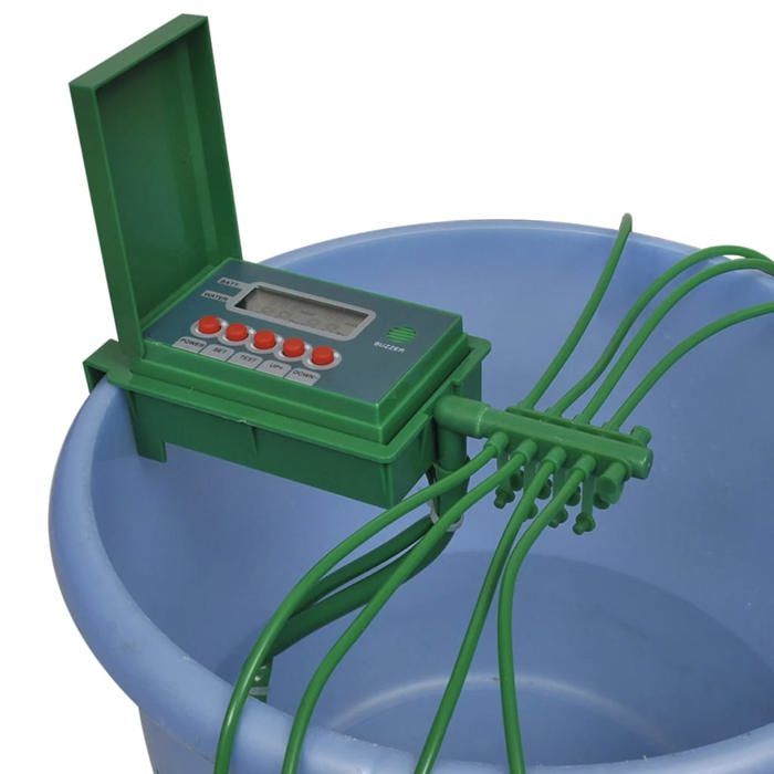 vidaXL Système d'irrigation automatique avec gicleur et minuterie