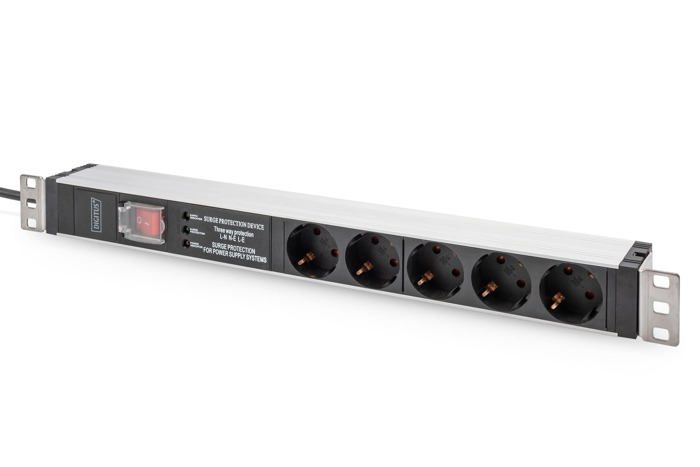 Rack - Digitus - DN-95433 - Unité de distribution électrique - 230 V - 3600 VA - 1U