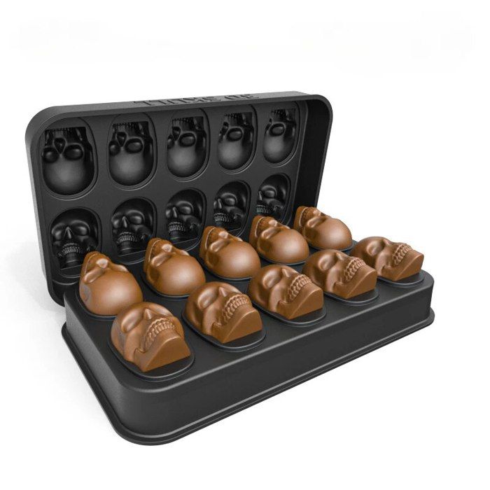 Moule En Silicone 15 Cavités Forme Boîte Cadeau - Pour Chocolats, Glaçons, Gelées, Bonbons - Dimensions 20,5x11,2 Cm - Silicone Alimentaire (-40°C à 230°C) - 3