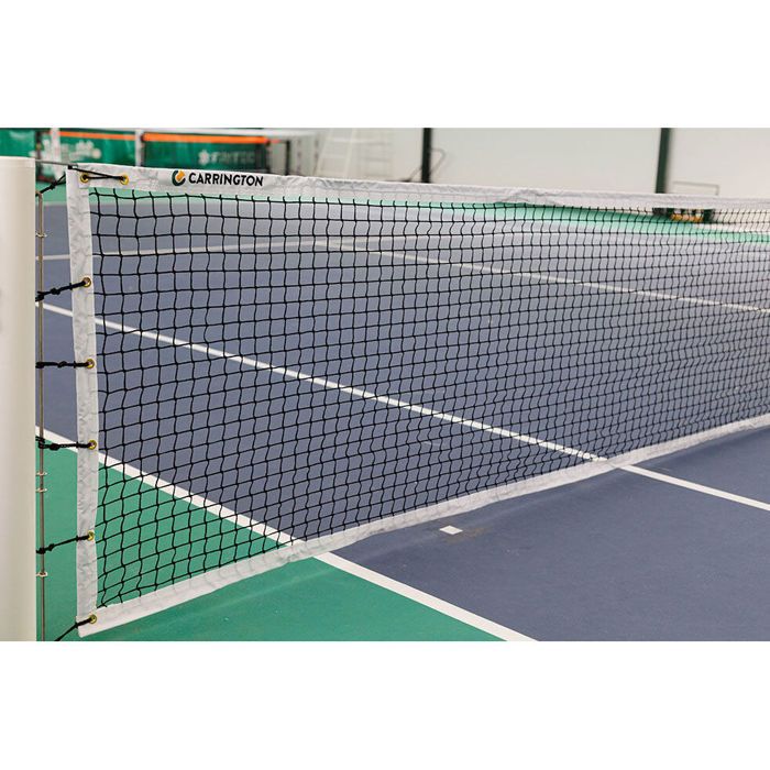 CARRINGTON Filet De Tennis 3mm Tournoi Résistant Traité Anti-UV - Longueur 12,70m