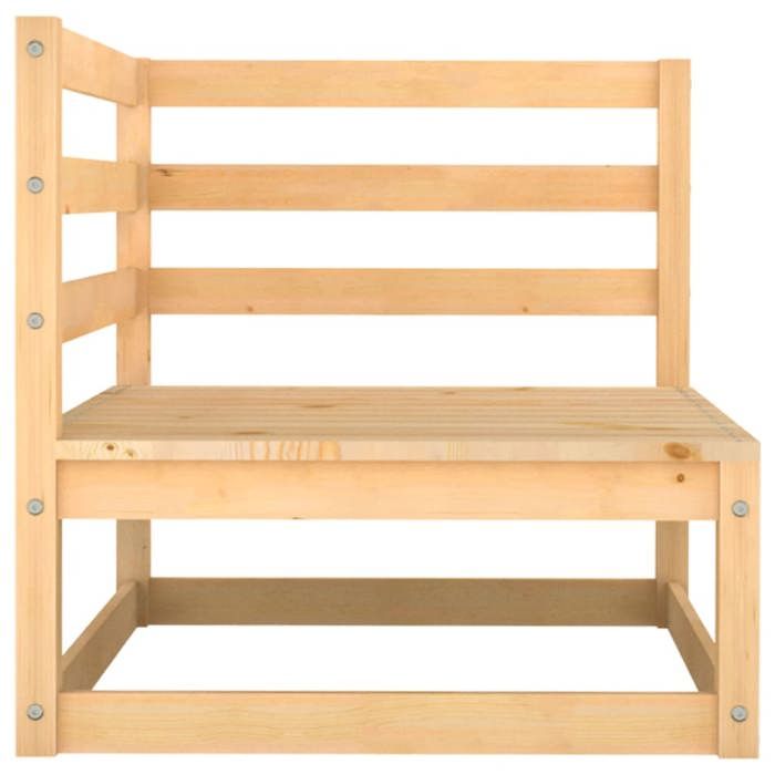 Bon plan Canapé dangle de jardin - JILI HOT - Canapé fixe/sofa Balcon - Bois de pin massif Thome7057420