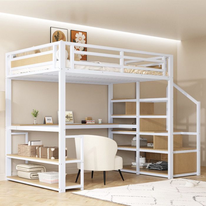Lit Sureleve Avec Rangement Adulte