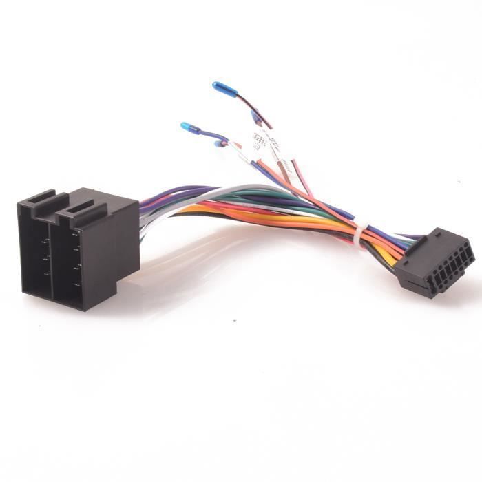 Faisceau ISO Autoradio 12V Pour Toyota & Lexus – Adaptateur Prise Stéréo Plug & Play – Modèles 1998-2016