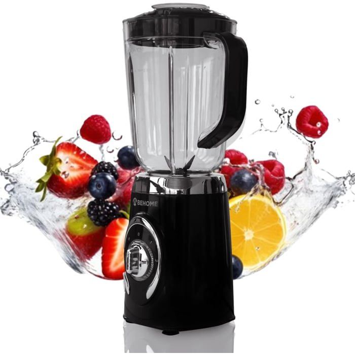 Blender Mixeur 6000 W – Puissant, 2,5 L, 9 Vitesses – Pour Smoothies, Soupes, Glaces – Facile à Nettoyer