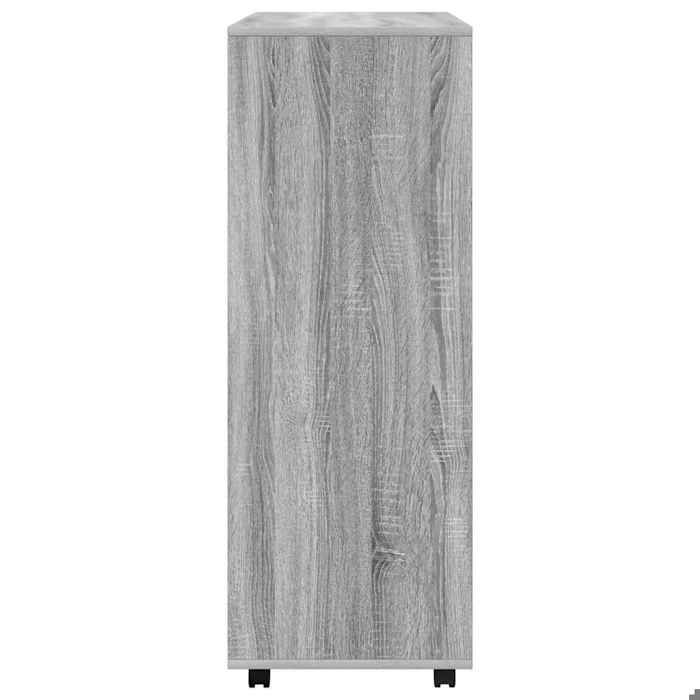 Meuble vêtements Gris - LEMON® Garde-robe - grand stockage - Armoire penderie - Sonoma gris - 80x40x110cm - Bois dingénierie 272 So