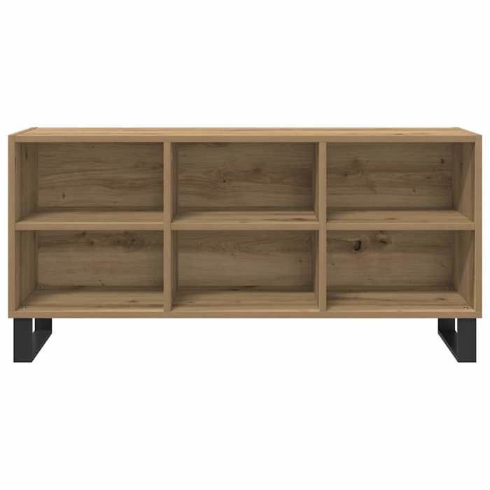 NOUVEAU Meuble télé - Meuble TV - Console TV - 103 5x30x50cm - Chêne artisanal - Bois dingénierie87083