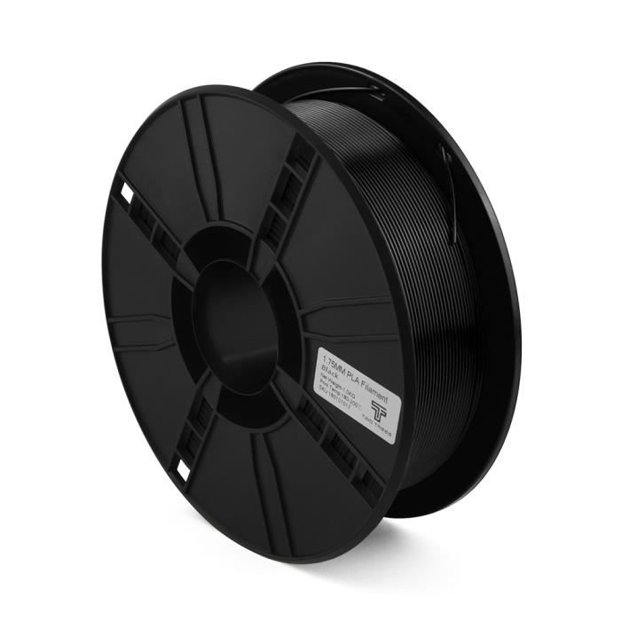 Filament PLA Fibre de carbone Noir 1.75 mm 0.8 kg imprimante 3d