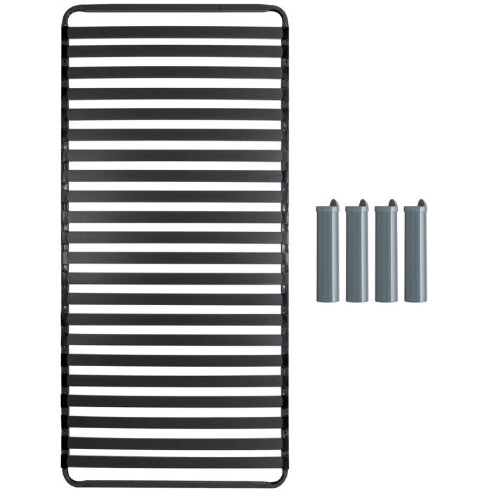 TITANIUM 22 - Pack Sommier 22 Lattes 90x190cm + 4 Pieds TITANIUM 22 - Pack Sommier 22 Lattes 90x190cm + 4 Pieds