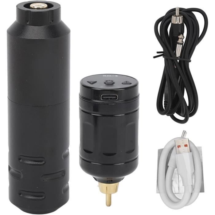 Machine de tatouage sans fil 2400mAh Stylo de tatouage Vert