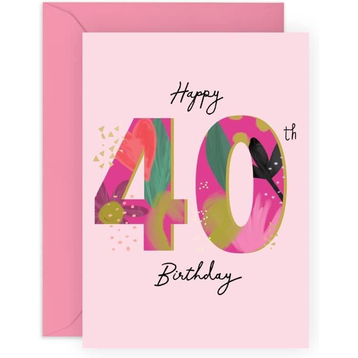Carte D'anniversaire 40 Ans Humour, Carte... | fiolazoezoey blog