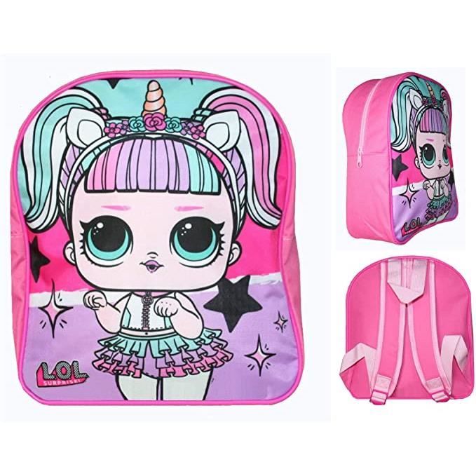 Cartable Sac Ã Main Lol Petit Sac A Dos LOL SURPRISE Rose New 31