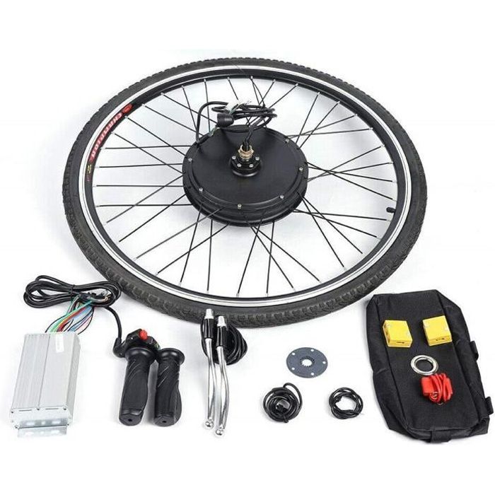 Kit de Vélo Electrique Kit de Conversion pour Vélo Electrique E-Bike Conversion Kit pour Roue Avant 28\