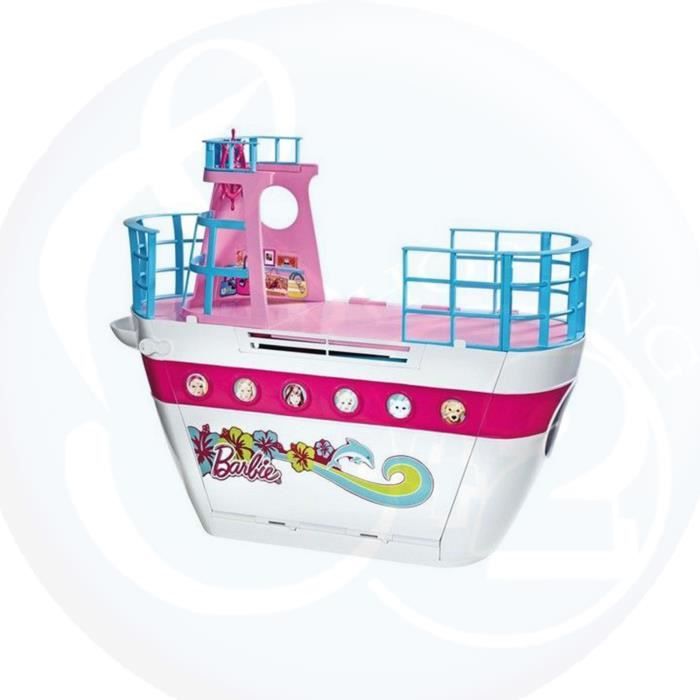 Barbie Maison Ete - Bateau Piscine Hamac