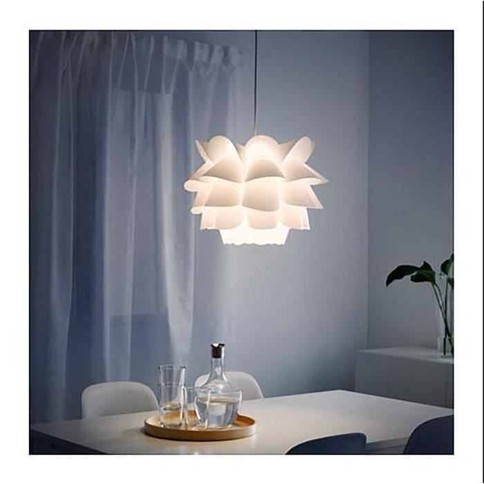 Lustre Lotus Diy Plafond Pendant Abat Jour Moderne Decoration