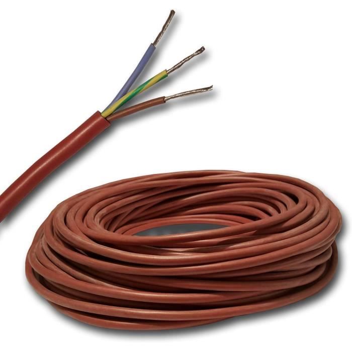 HK Electric Siliconenkabel SIHF - SIHF / 5x1,50 br 100 m, Voedingskabel