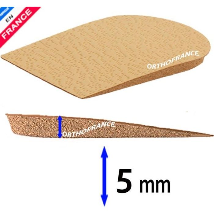 Talonnette de compensation hot sale 5mm