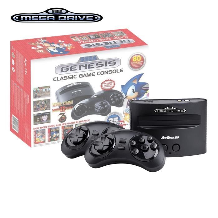 Console Retro Sega Megadrive 2 Manettes Sans Fils 80 Jeux Edition Sonic 25eme Anniversaire Achat Vente Console Retro Megadrive Cdiscount Console Retro Sega Megadrive 2 Manettes Sans Fils 80 Jeux Edition Sonic 25eme Anniversaire Achat Vente Console Retro Megadrive Cdiscount